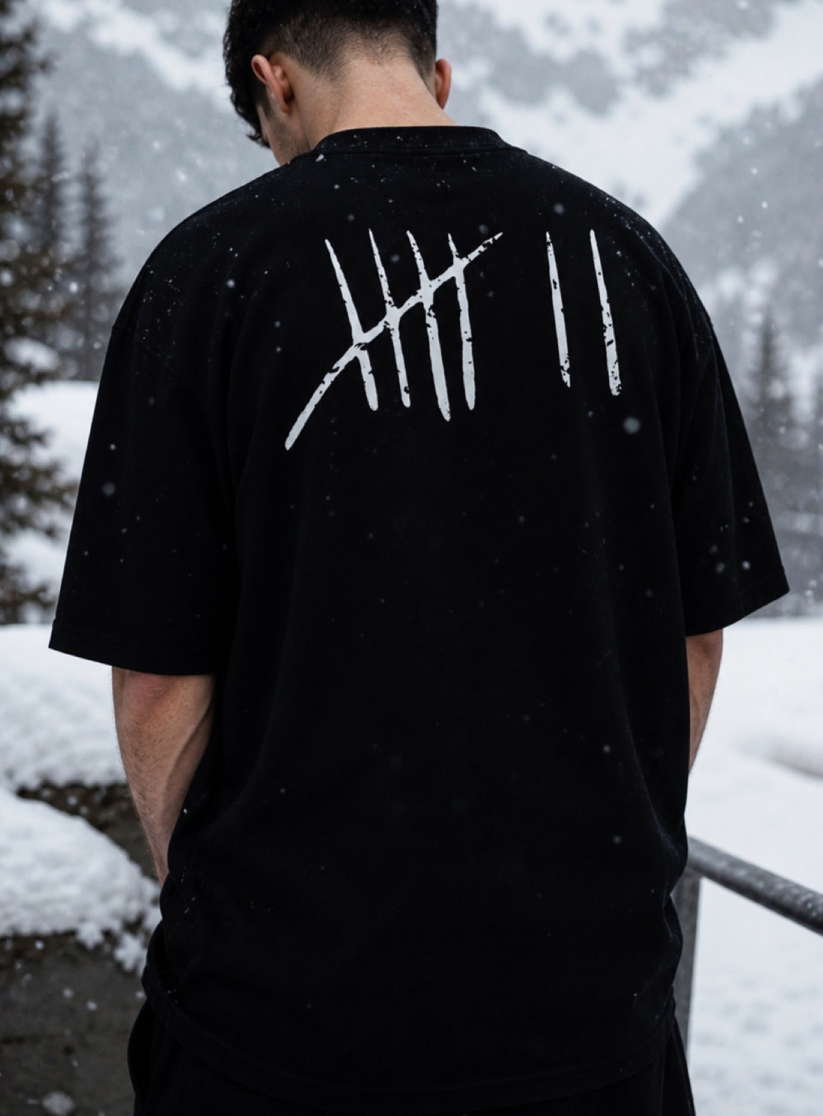 Black Tally Tee — 555C0A76-B821-4145-BCC5-5D53D63BF3F9