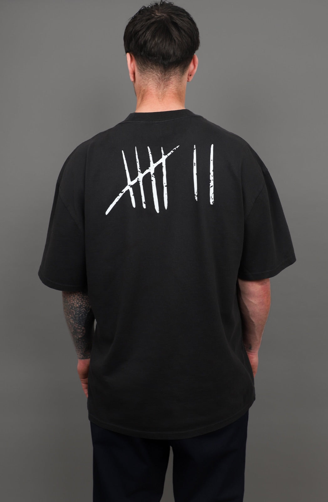 Black Tally Tee — t1