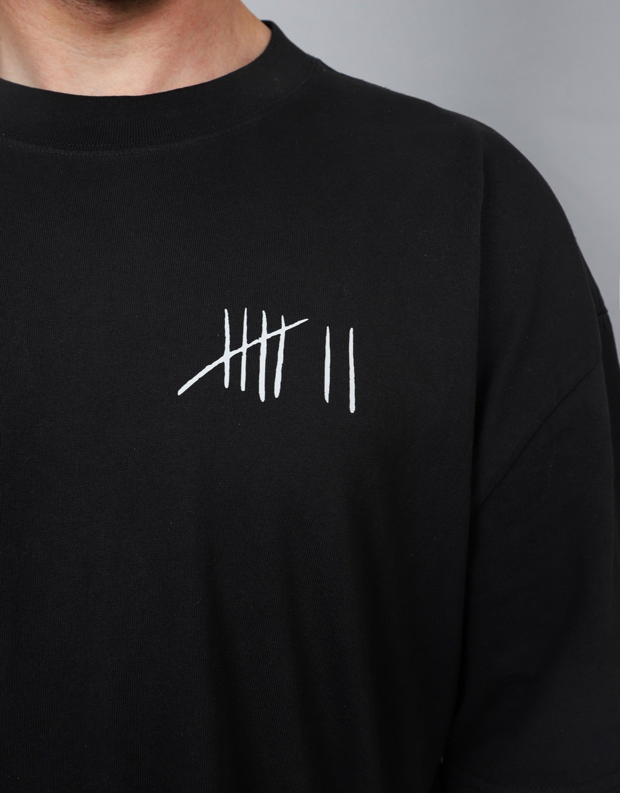 Black Tally Tee — t2