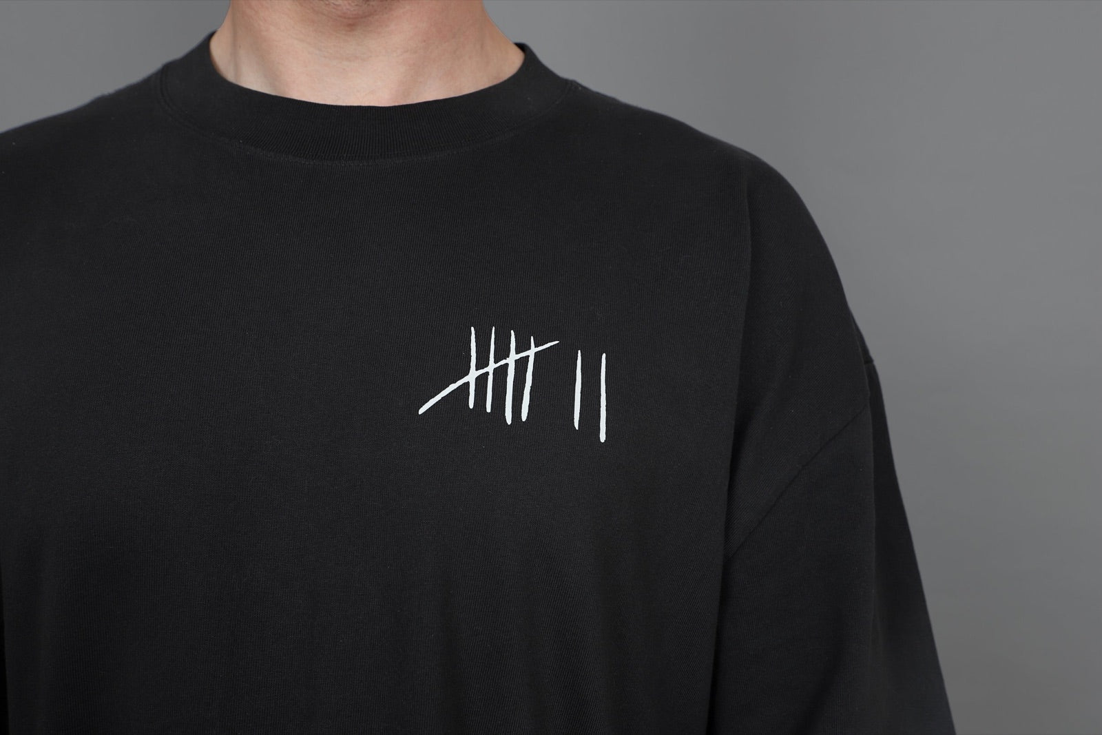Black Tally Tee — t4