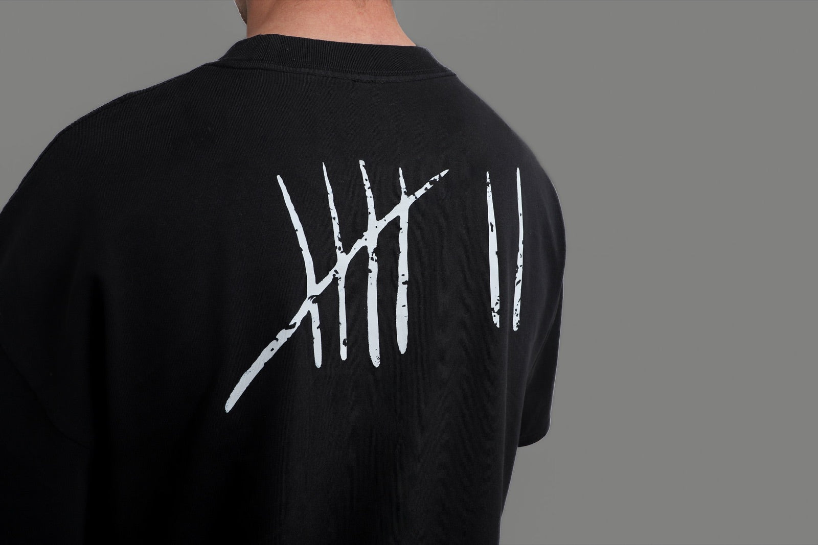 Black Tally Tee — t7