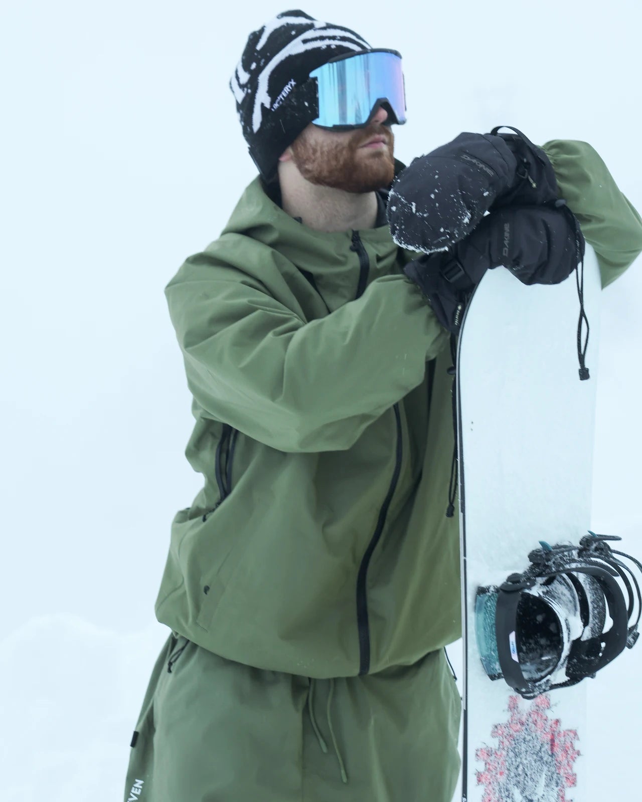 Olive 7SEVEN Core Snow Jacket — 386A0734