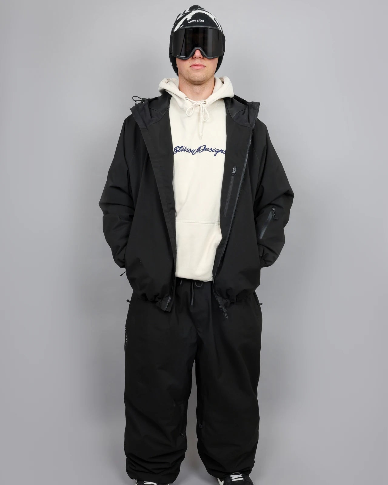 Black 7SEVEN Baggy Snow Pants — 9S9A2332
