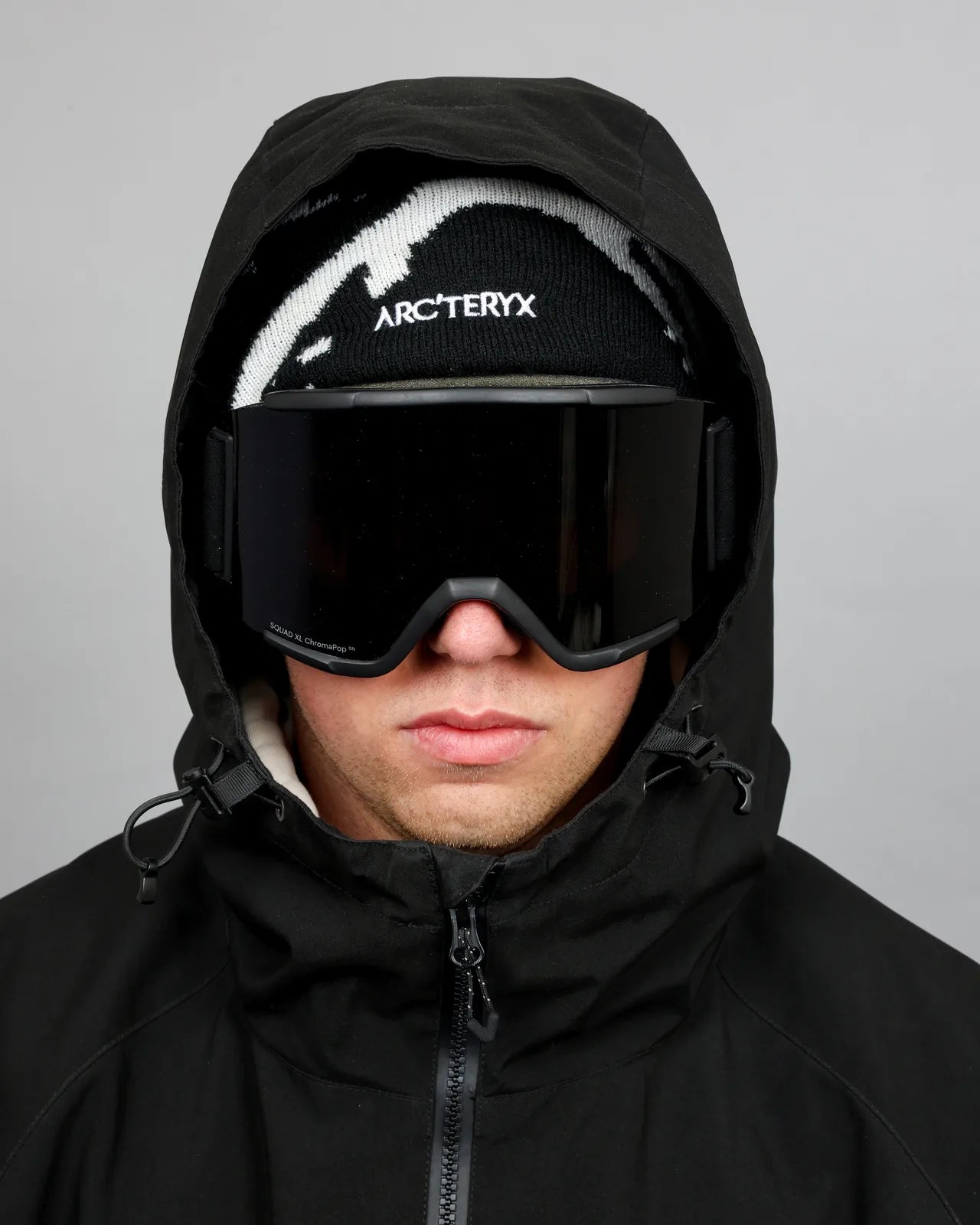 Black 7SEVEN Core Snow Jacket — 9S9A2338