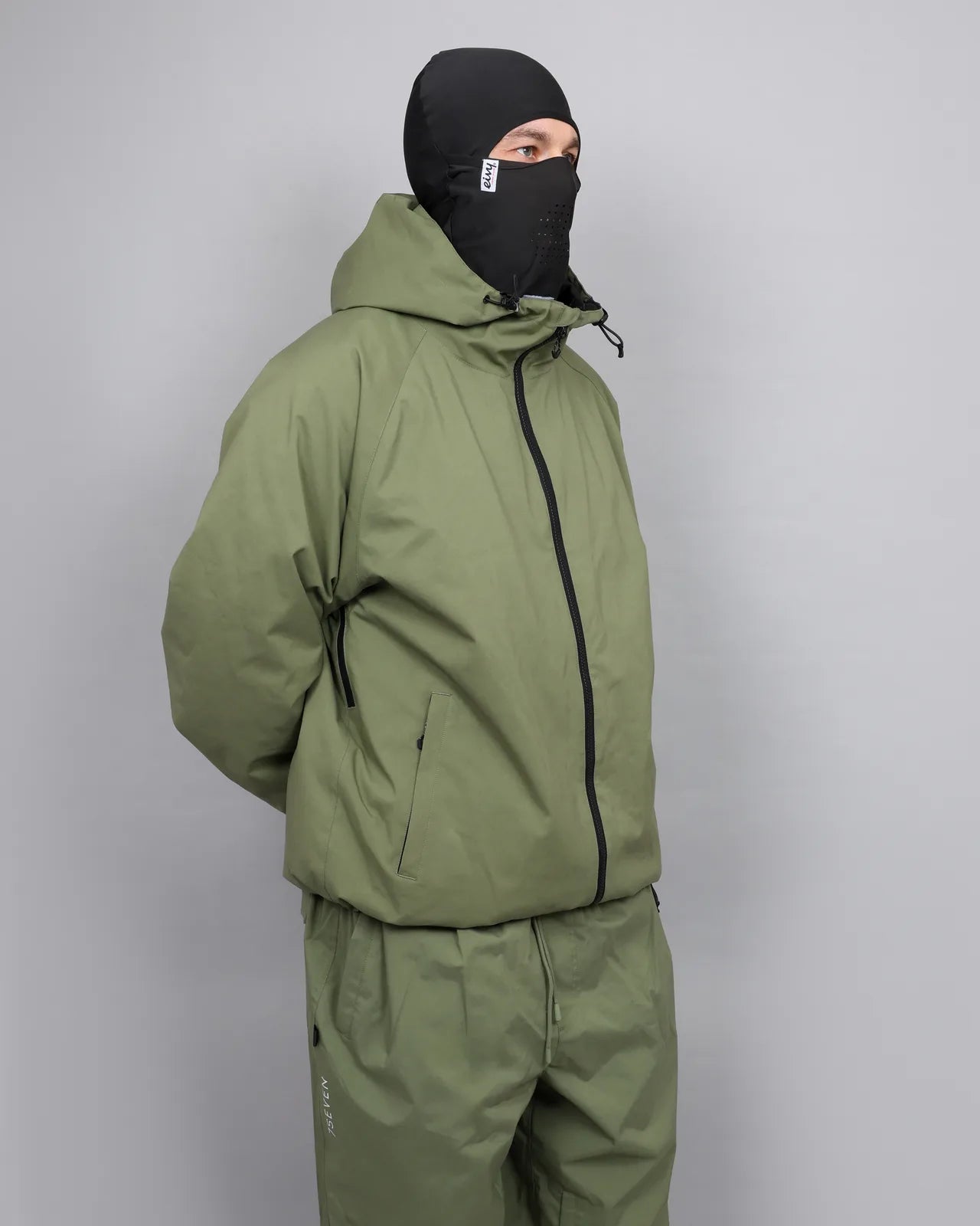 Olive 7SEVEN Core Snow Jacket — 9S9A2473