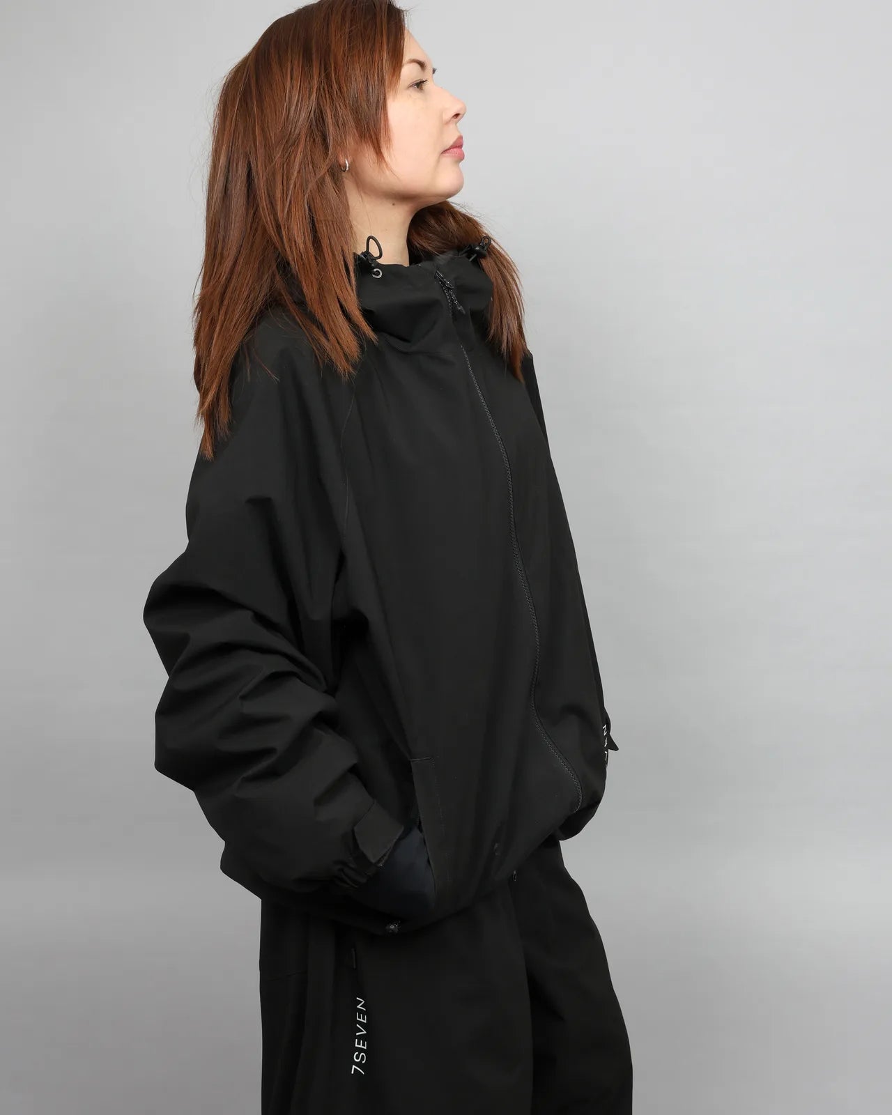 Black 7SEVEN Core Snow Jacket — 9S9A2481