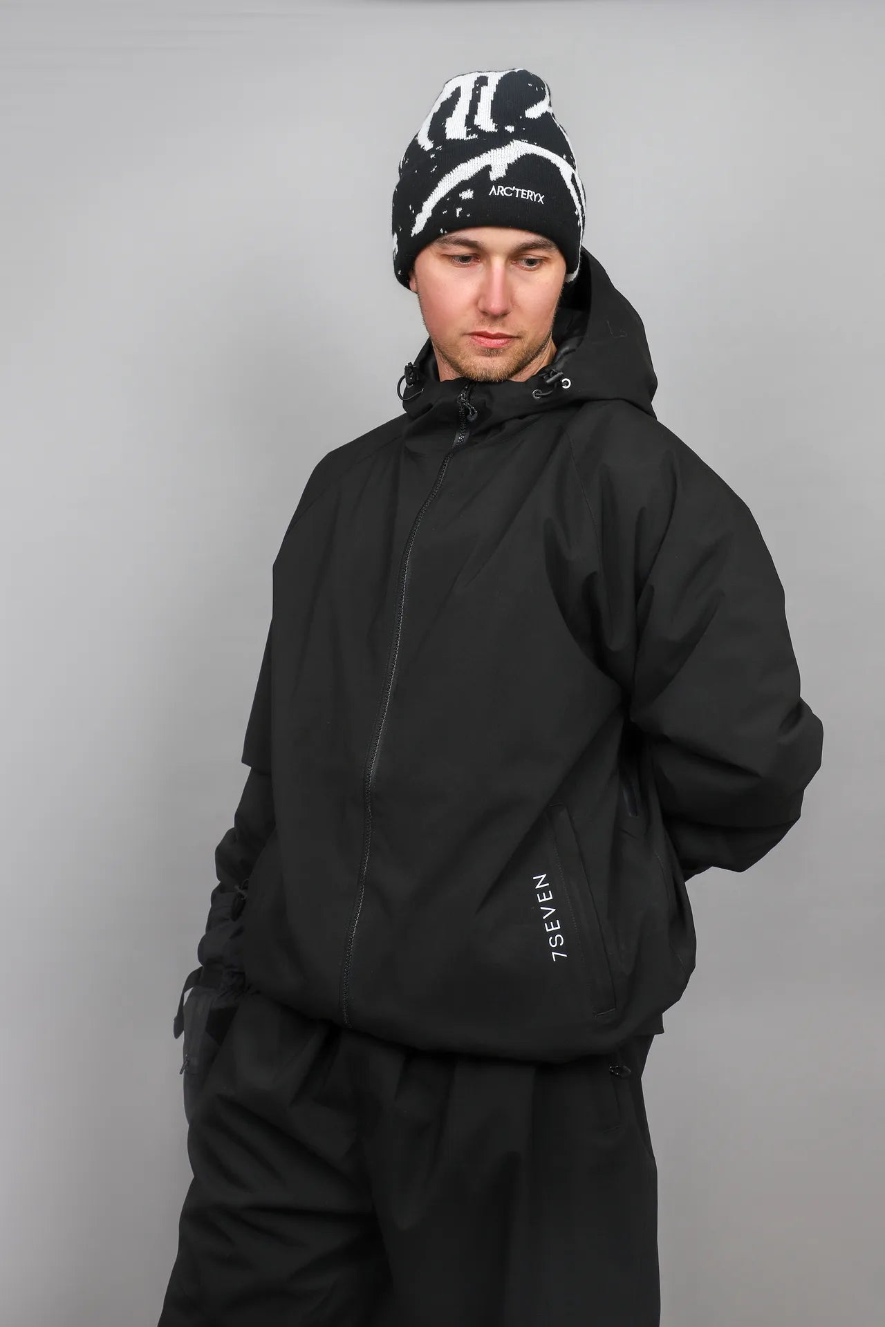 Black 7SEVEN Core Snow Jacket — IMG_9989